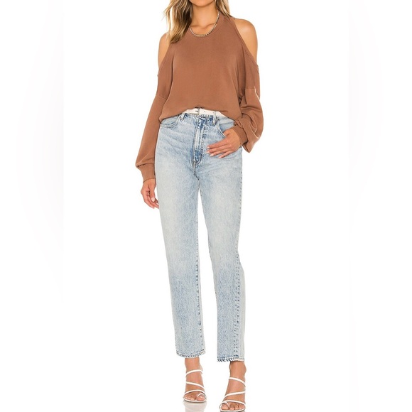 LANSTON || Halter Pullover in Pecan - SZ Small ✨NWT✨ - Picture 1 of 10
